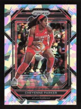 2023 Panini Prizm WNBA Ice #117 Cheyenne Parker Atlanta Dream