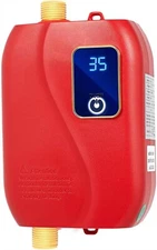 Electric Tankless Water Heater, 3000W 110V Mini Under Sink Instant Hot Water