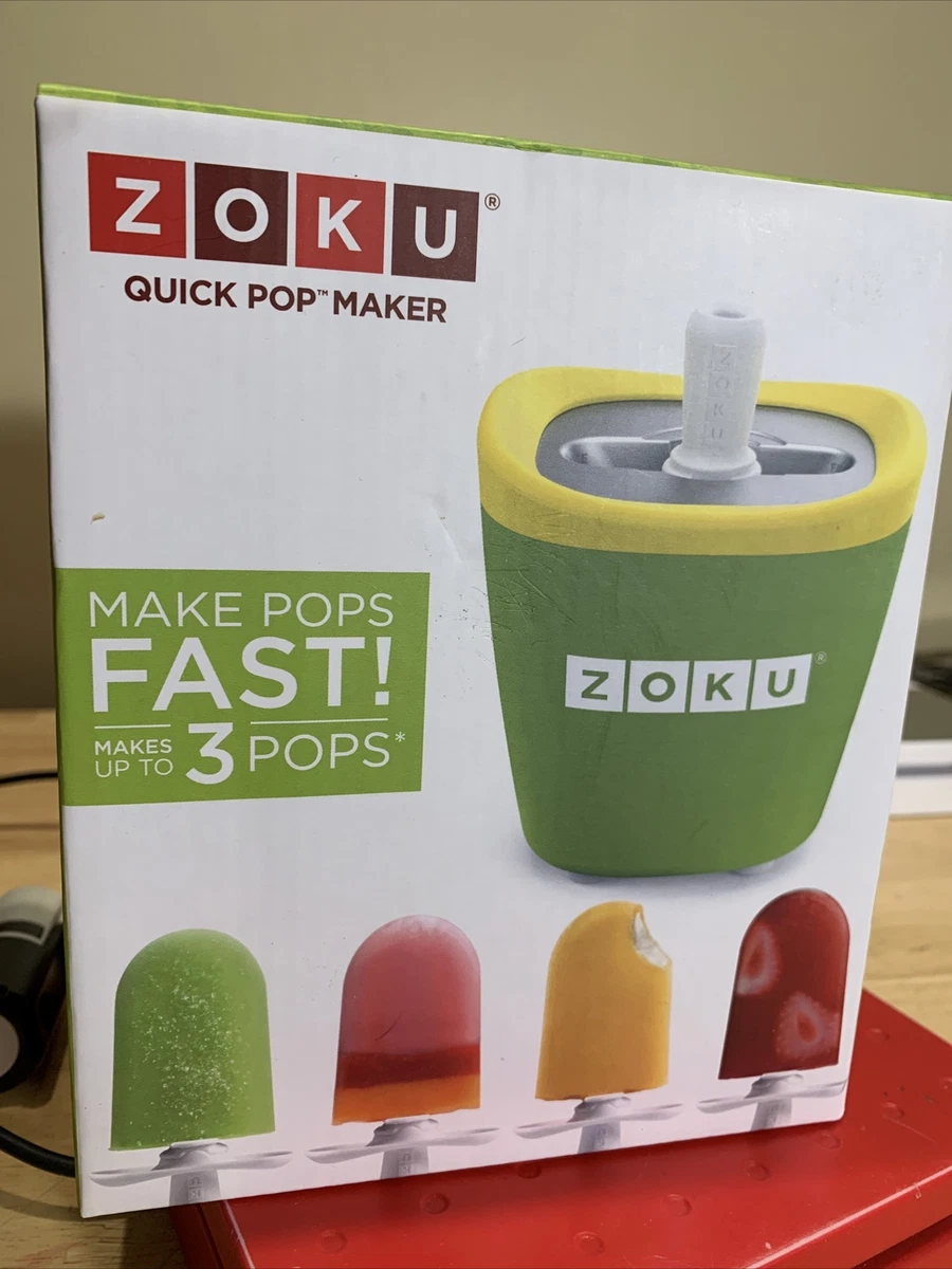 Zoku Quick Popsicle Maker Green NEW