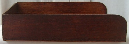 ANTIQUE HABERDASHERY TRAY OLD WOODEN DRAWER - Picture 5 of 7