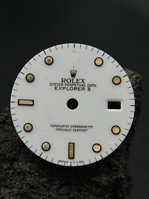 #835 DEFEKT ROLEX OYSTER PERPETUAL EXPLORER 2 16570 16550 ZIFFERBLATT DIAL