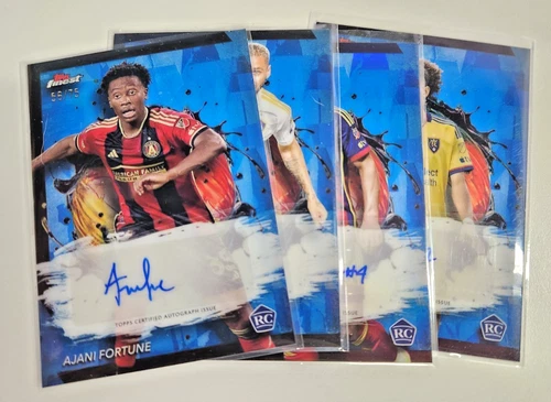 2024 Topps Finest MLS - Auto - Blue - #d to 75 - Pick your player