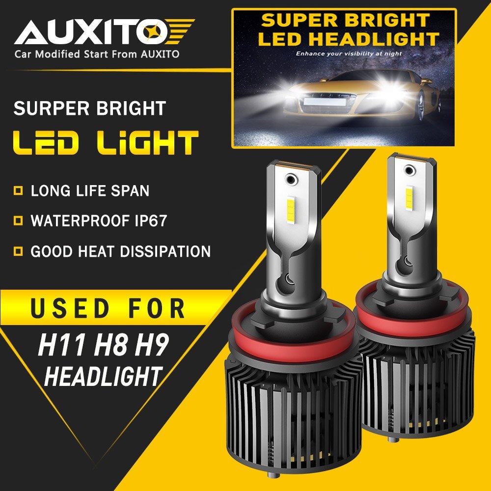CHYYRAY H11 LED Headlights Low Beam Bulbs 36000LM Super Bright 6000K Halogen Replacement P 62173506