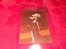 VINTAGE ELVIS PRESLEY COLOR SNAPSHOT PHOTO IN CONCERT
