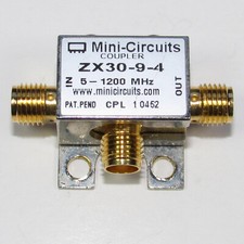 1pc Mini-Circuits ZX30-9-4 5-1200MHz 9dB SMA RF Coupler