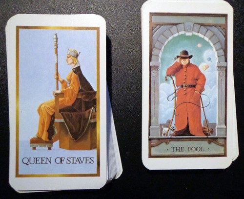1985 PREDICTION TAROT CARD DECK COMPLETE AQUARIAN PRESS OOP - Picture 3 of 4