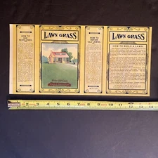 Scarce Card Seed Co. Fredonia, NY Paper Can Box Label Unused Vintage Postcard Ex