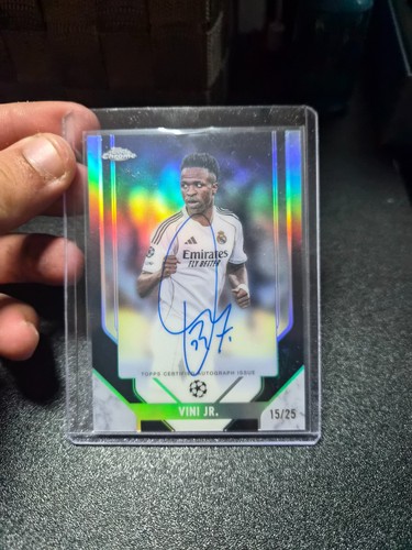 VINI JR AUTO /25 BLACK SSV-V UEFA 25/26