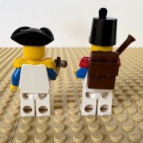 LEGO Pirates: Imperial Officer + Soldier + Sailboat, SHARK 6273 ROCK ISLAND 1991