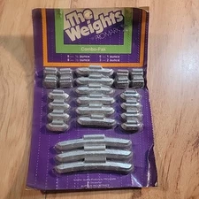 Vintage Pro-Mark Sure Fit Tire Weights lead