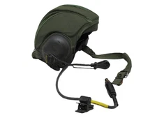 CVC TANKER CREWMAN HELMET TACTICAL HEADSET LINER COMMS BOOM MIC MEDIUM DH132B
