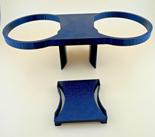 Used Lexus ES300 Cup Holder - Black, OEM, Folds Down, For 1997-2001 Models