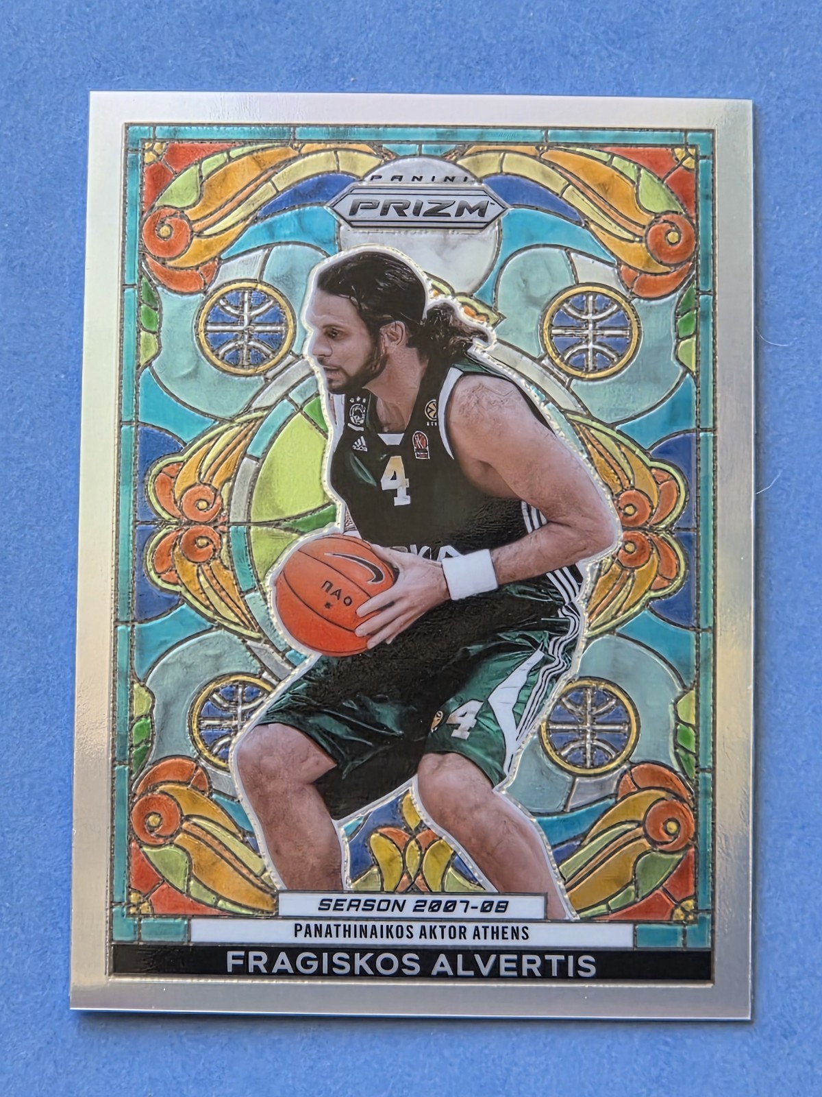 FRAGISKOS ALVERTIS 2023-24 Panini Prizm EuroLeague Stained Glass SSP CASE HIT