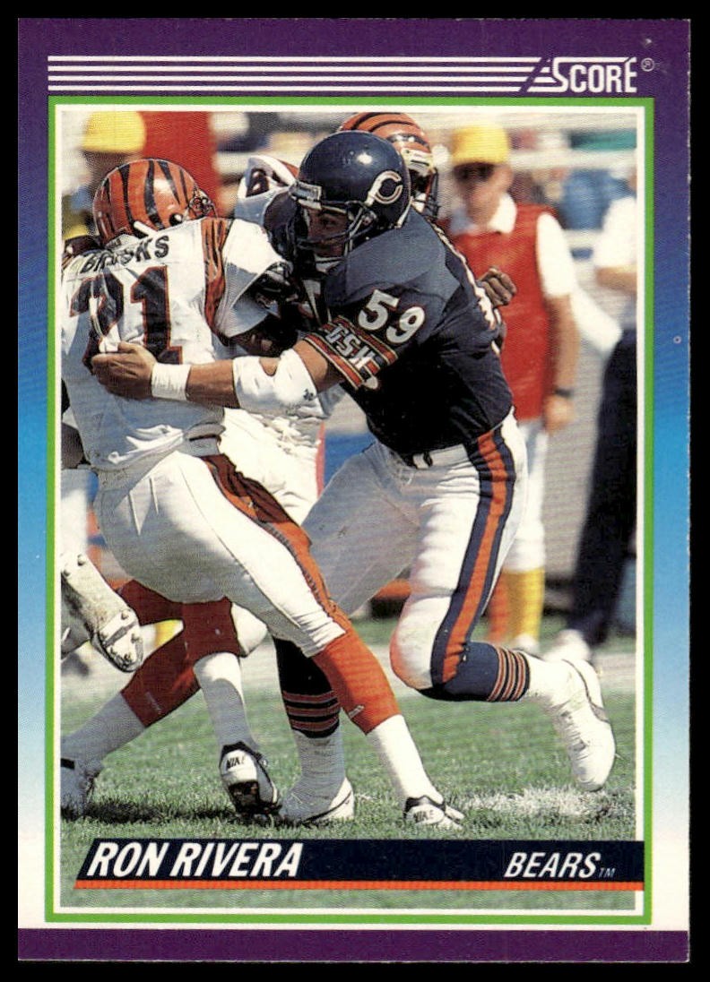 1990 Score #469 Ron Rivera