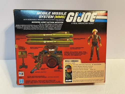 GI Joe MMS 1982 de colección (sistema de misiles móviles) con contenido sellado HAWK - Imagen 2 de 13