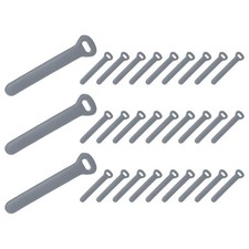 30Pcs Leather Zipper Pull, 2.6" Replacement Zipper Puller Extender Backpack L...