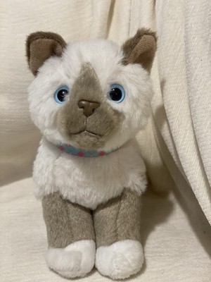 Our Generation Battat 6 Posable Siamese Birman Kitten Plush Cat Doll Pet Blue