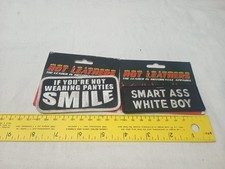 2- Funny, Adult, Novelty, Ironic, Iron On, Biker Patches,
