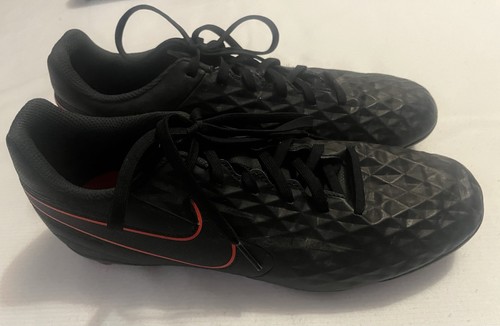 Mujer (¿Unisex?) Botines Tiempo Nike Talla 7.5 Negros - Imagen 2 de 9