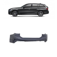 Stoßstange hinten für BMW 3er G21 Touring grundiert mit 6x PDC ab 2018-2022