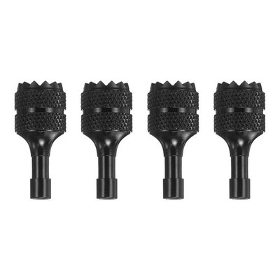 2 Set Aluminum Controller Stick for Mini4 Pro Air3S, Black