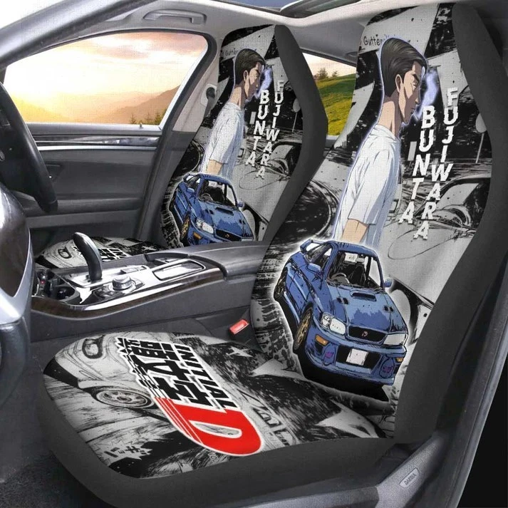 Bunta Fujiwara Car Seat Covers – Initial D Anime Vehicle Accessories