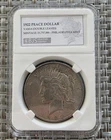 1922 Peace Dollar VAM-6 Silver $1 - Almost Uncirculated, Great Luster!