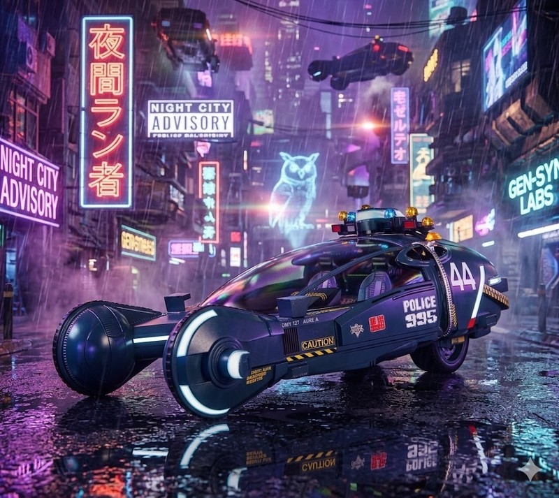 Master Replica Deckard's Police Spinner – Blade Runner 2049