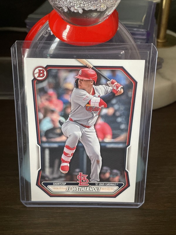 J. J. Wetherholt 2026 Bowman Rookie Card #BP-115 - St. Louis Cardinals