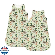 Muishi Cute Mallard Duck Baby Wearable Blanket Infant Boys Girls Sleeping bag