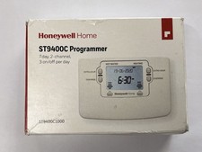 Honeywell ST9400C  7-Day Electronic Thermostat Programmer with 2-Channel