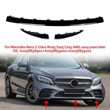 Front Spoiler Frontlippe A2058858902 Für Mercedes W205 S205 C205 AMG Line 2019+