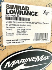 Simrad Lorance B164 Depth - Temperature Transducer 000-10247-001 NAP 