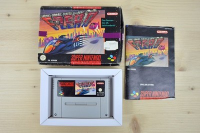 SNES - F-Zero - (OVP, mit Anleitung)