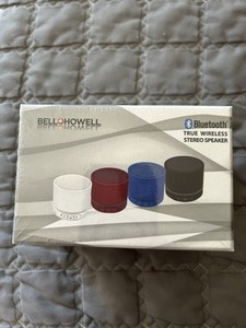 Bell+Howell BH20TWS-BL True Wireless Stereo Link Bluetooth Speaker - Black