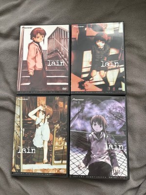 Serial Experiments Lain DVD Complete Series Pioneer Vol 1-4 Layers 1-13