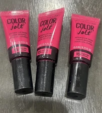 3 X Maybelline Studio Color Jolt Intense Lip Paint Lipstick #15 Fight Me Fuschia