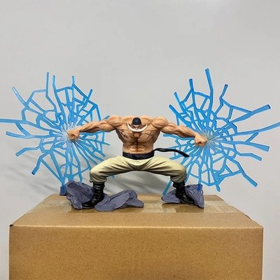 25 cm One Piece Whitebeard Figur   Summit War   PVC Anime Statue   Desktop-Deko