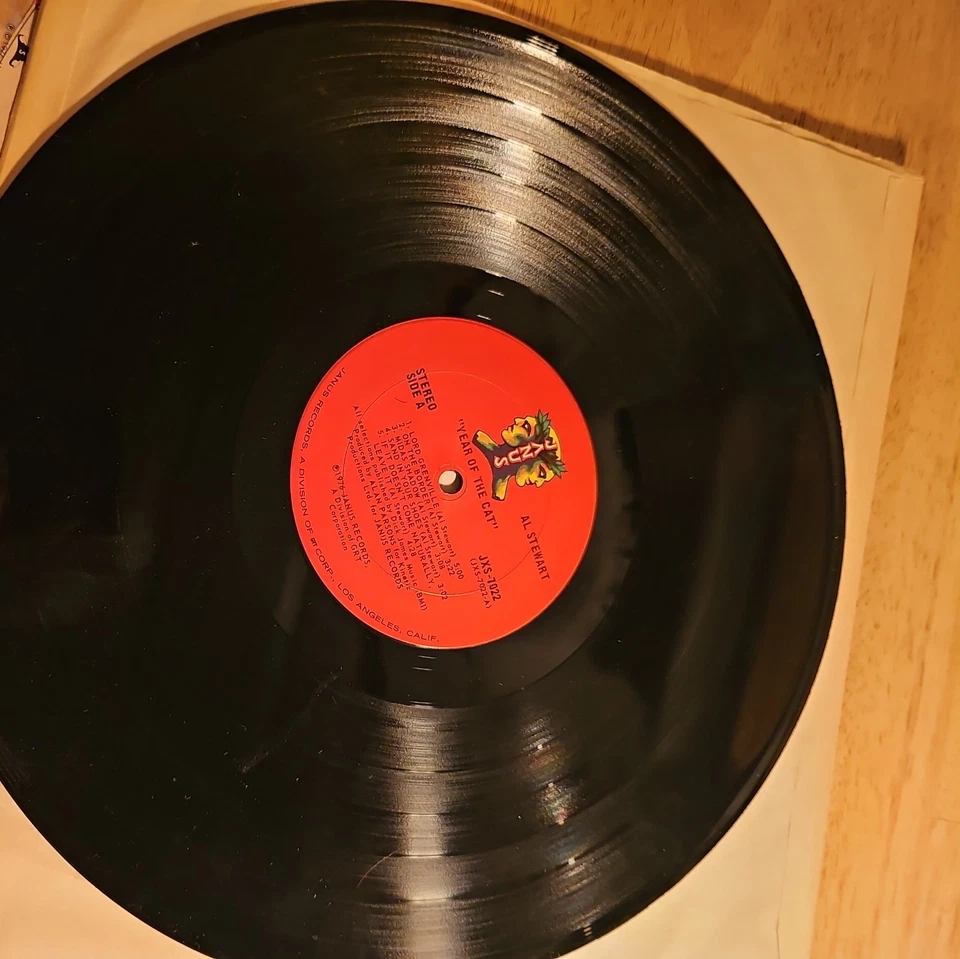 Al Stewart - Year of the Cat - 1976 Janus Records JXS-7022 -Vintage Vinyl LP VG+ Foto 4 de 4