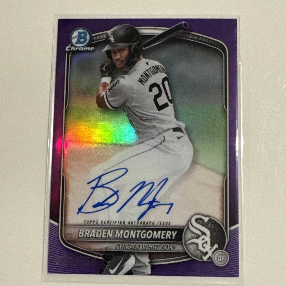 Bowman Chicago White Sox Baseball Sports Trading Cards Autographed 