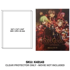 Protector For Code Geass Complete Movie Blu-Ray Box Set
