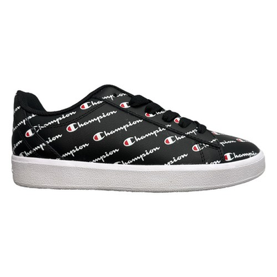 #ad Champion Pure Script Women’s Sneakers Black White – New With Box $55.00