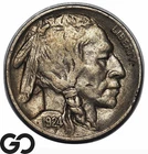1924-D Buffalo Nickel *Key Denver Issue* Low Mintage, Choice XF