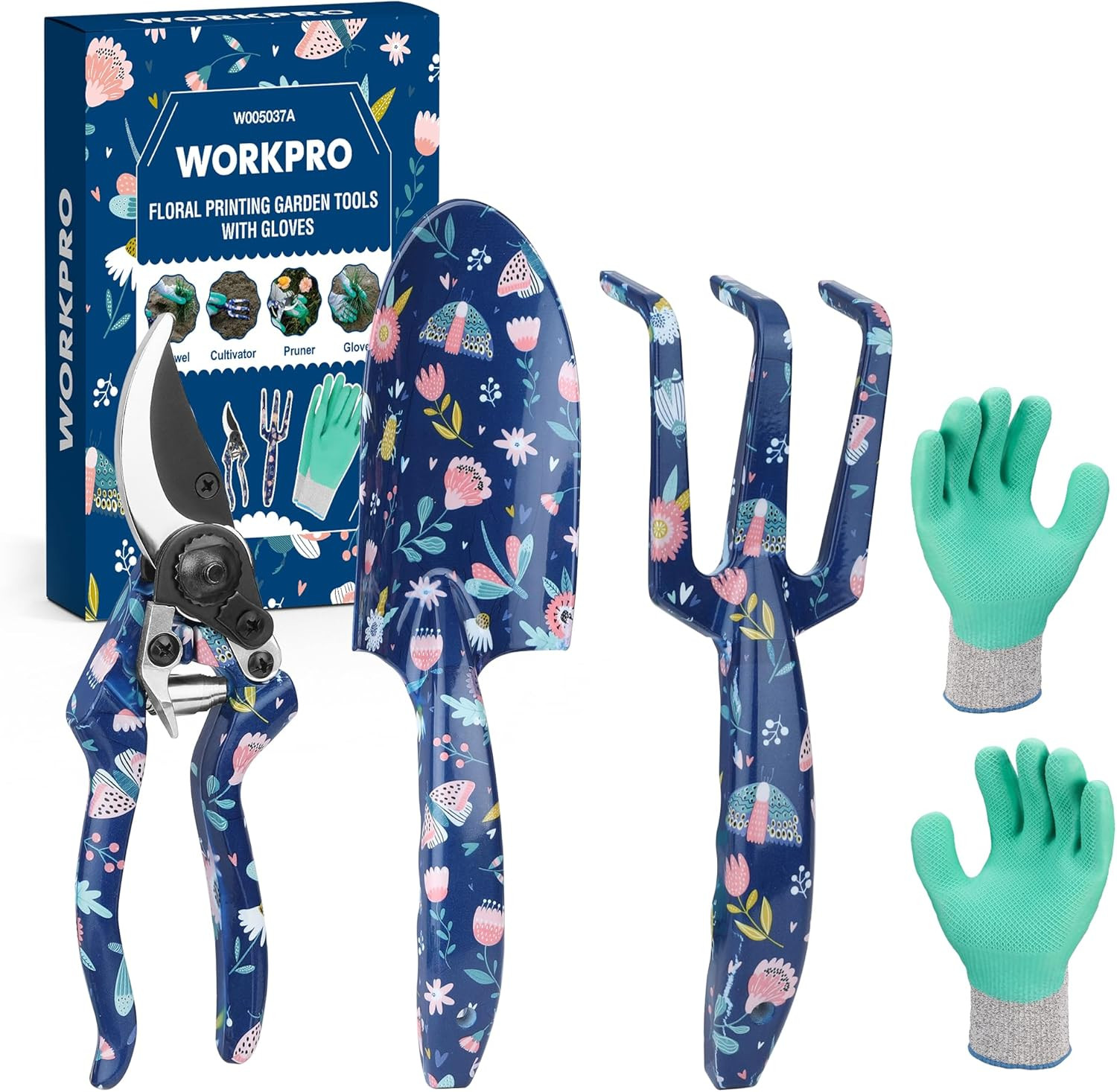 Set Di Attrezzi Da Giardino Da 4 Pezzi, Attrezzi Da Giardino Con Scatola Regalo,