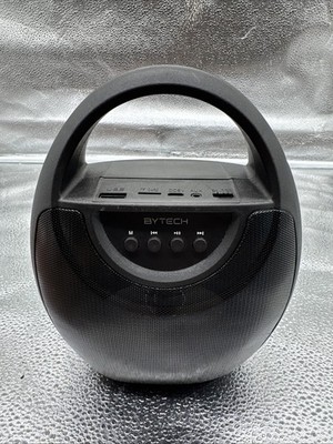 Bytech On The Go Speaker Bluetooth FM Radio USB/TF Card Color Changing.   J