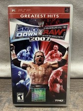 WWE Smackdown vs. Raw 2007 (Sony PlayStation PSP 2006) HHH, Cena- FREE SHIPPING
