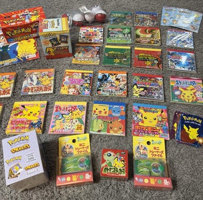 Massive Vintage Pokemon Non-TCG Lot Shogakukan Merlin Action Flipz Mini Trainer