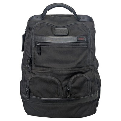 Tumi ALPHA2 Busniess Bag Backpack Rucksack Black Nylon Bag 26173D2