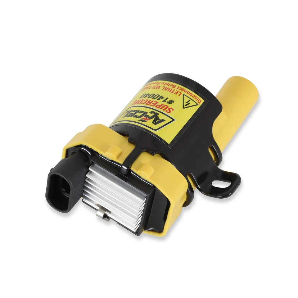 Bobina de ignição ACCEL 140040ACC SuperCoil - Amarelo - Individual - Imagem 3 de 4