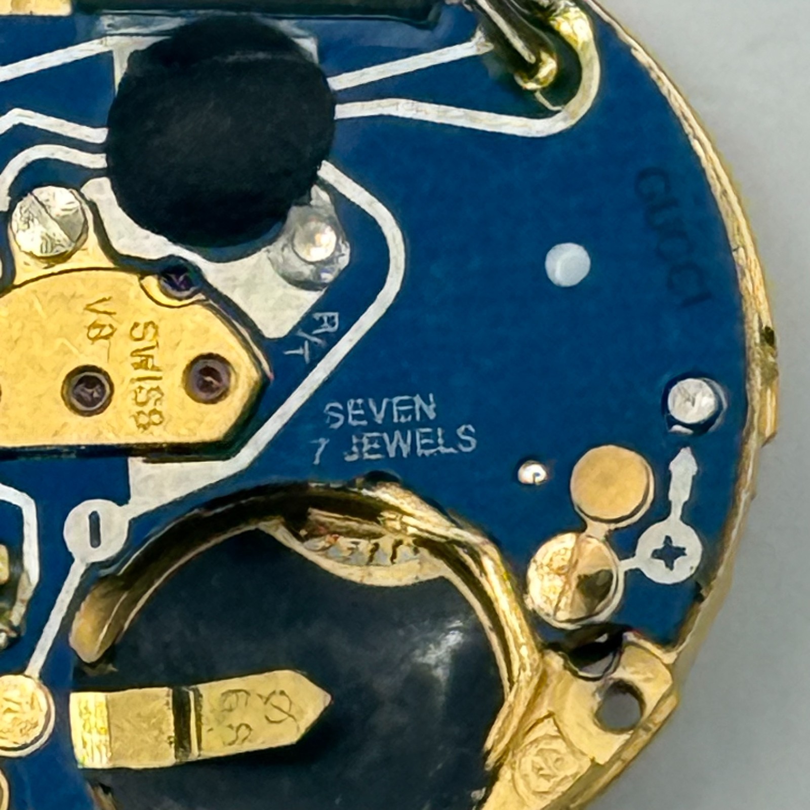 ETA 956.112 Watch Movement Quartz Gucci 7 Jewels Swiss Parts Repair 17.5mm thumbnail 4